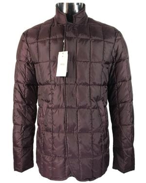 Armani Collezioni Quilted Down Jacket - Purple