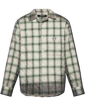 MISBHV Quilted Plaid Shirt - Gray