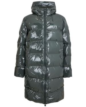 Rains Long-Sleeved Cotton-Padded Jacket - Gray