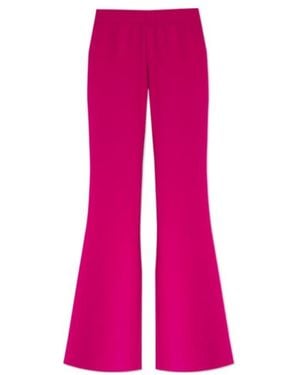DSquared² Logo-Plaque Skinny Flared Pants - Pink