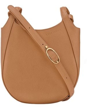 Longchamp Le Foulonne S Crossbody Bag - Brown