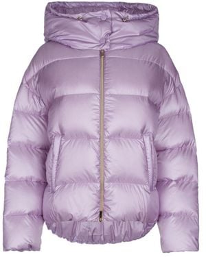 iBlues Maine Hooded Quilted Jacket - Purple