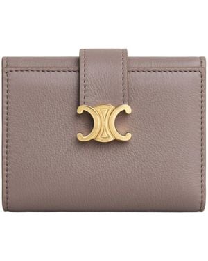 Celine Fine Wallet Victoire - Gray