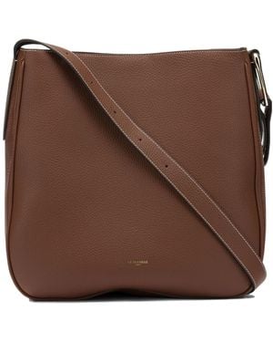 Le Tanneur Adjustable Strap Shoulder Bag - Brown