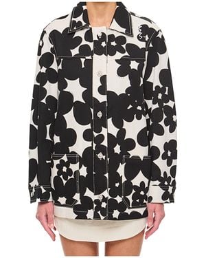 Marni Dillies Printed Jacket - Black