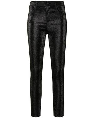 RTA Madrid Sequined Skinny Casual Pants - Black