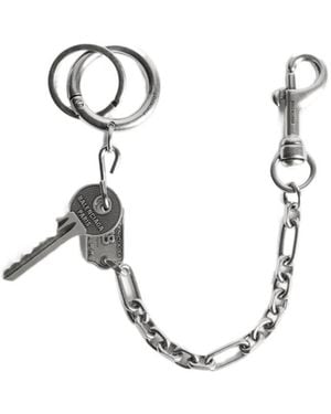 Balenciaga Neverlost Keychain - Metallic