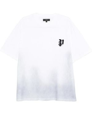Purple Brand Logo T-Shirt - White