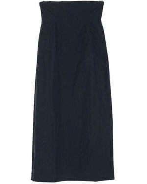 Paloma Wool High-Waisted Midi Skirt - Blue