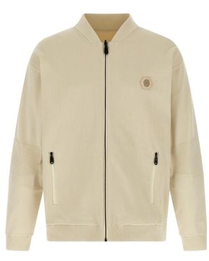BOSS Future Reversible Bomber Jacket - Natural