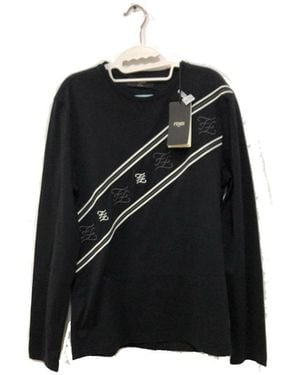 Fendi Printed T-Shirt - Black