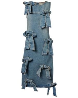 Ganni Lightweight Denim Dress - Blue