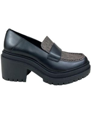 MICHAEL Michael Kors Rocco Monogram Slip-On Loafers - Blue