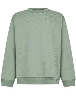 Dries Van Noten Crew Neck Long-Sleeved Sweatshirt - Green