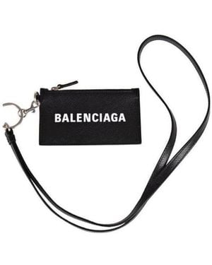 Balenciaga Logo Strap Cardholder - Multicolor