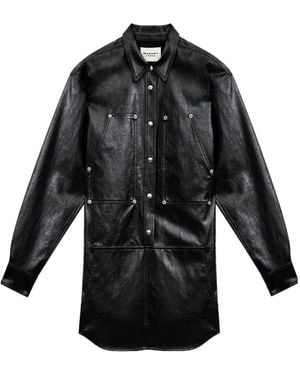 Isabel Marant Leather Mini Dress For - Black