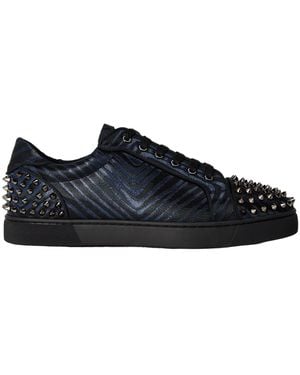 Christian Louboutin Rivet Decorated Casual Shoes - Blue