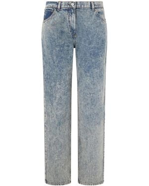 Magda Butrym Straight-Leg Jeans - Blue