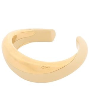 Chloé Chloé The Chloé Glaze Cuff - White