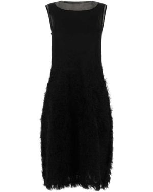 Maison Margiela Retrograde Knitted Dress - Black