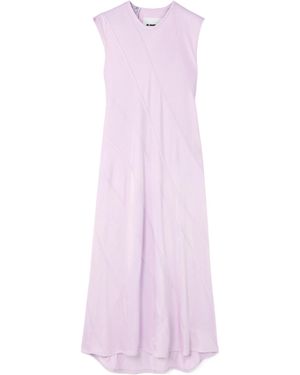 Jil Sander Stitched Sleeveless Dress - Pink