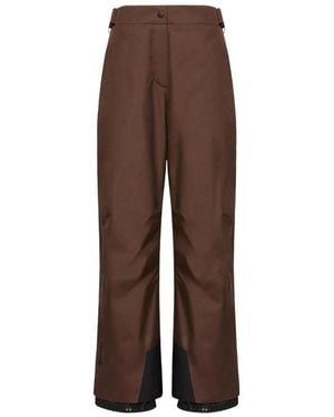 Moncler Goretex Laminate Insulated Ski Pants - Brown
