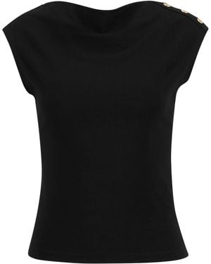 Barbour Sleeveless Shirt - Black