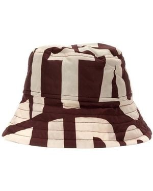 Dries Van Noten Pastel Fisherman's Hat - Brown