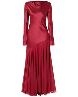 TOVE Cordelia Long Dress - Red