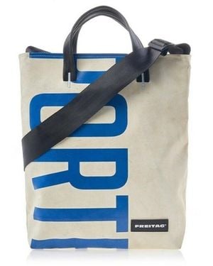 Freitag Patterned Shoulder Bag - Blue