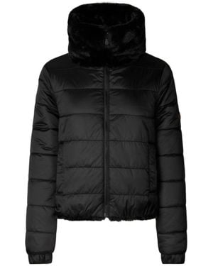Save The Duck Jeon Hooded Puffer Jacket - Black