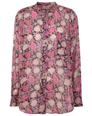 Isabel Marant Mexika Long Sleeve Shirt - Pink