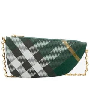 Burberry Micro Shield Sling Shoulder Bag - Green