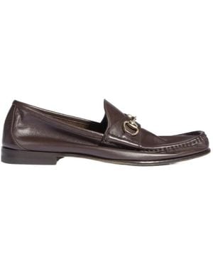 Gucci Loafer With Horsebit - Brown