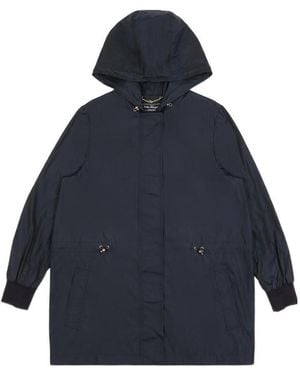 Ferragamo Hooded Casual Jacket - Blue