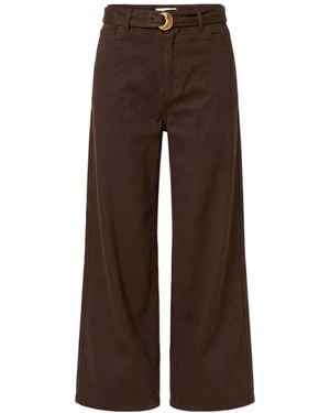 Twinset Waist-Tie Jeans - Brown