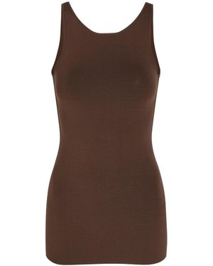 TOTEME Knit Tank Top - Brown