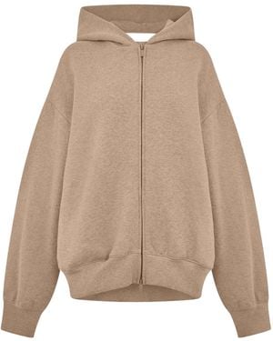 Fear Of God Zip-Up Hoodie - Natural