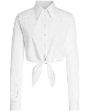 Dolce & Gabbana Cotton Poplin Shirt - White
