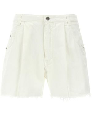 Ermanno Scervino Cotton Shorts - White