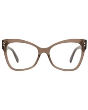 Stella McCartney Eyewear Cat-Eye Frame Glasses - Multicolour