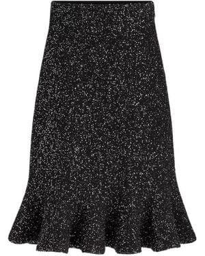 Dior Godet Skirt - Black