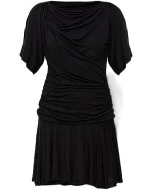 Isabel Marant Short Sleeve Dress - Black