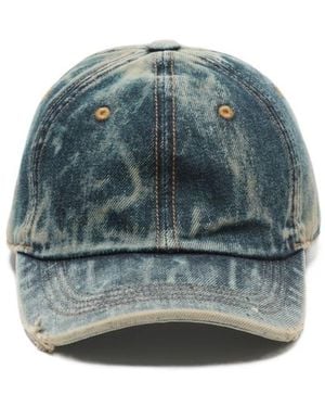 Acne Studios Distressed Cap - Blue