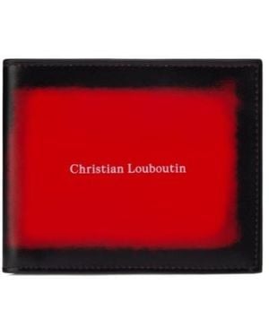 Christian Louboutin Canopy Bifold Wallet - Red