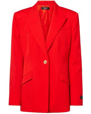 Versace Wool Blazer - Red