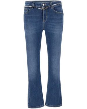 Liu Jo Belt Loops Jeans - Blue