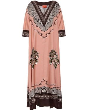La DoubleJ Muumuu Maxi Dress - Pink