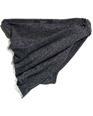 Gucci Stretch Draped Skirt - Grey
