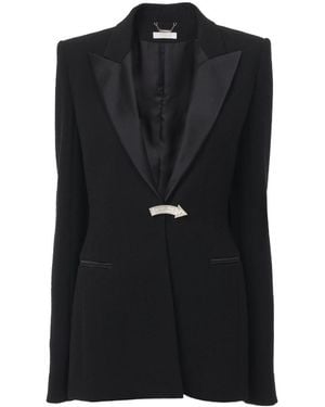 Chloé Chloé Embellished Tuxedo Jacket - Black
